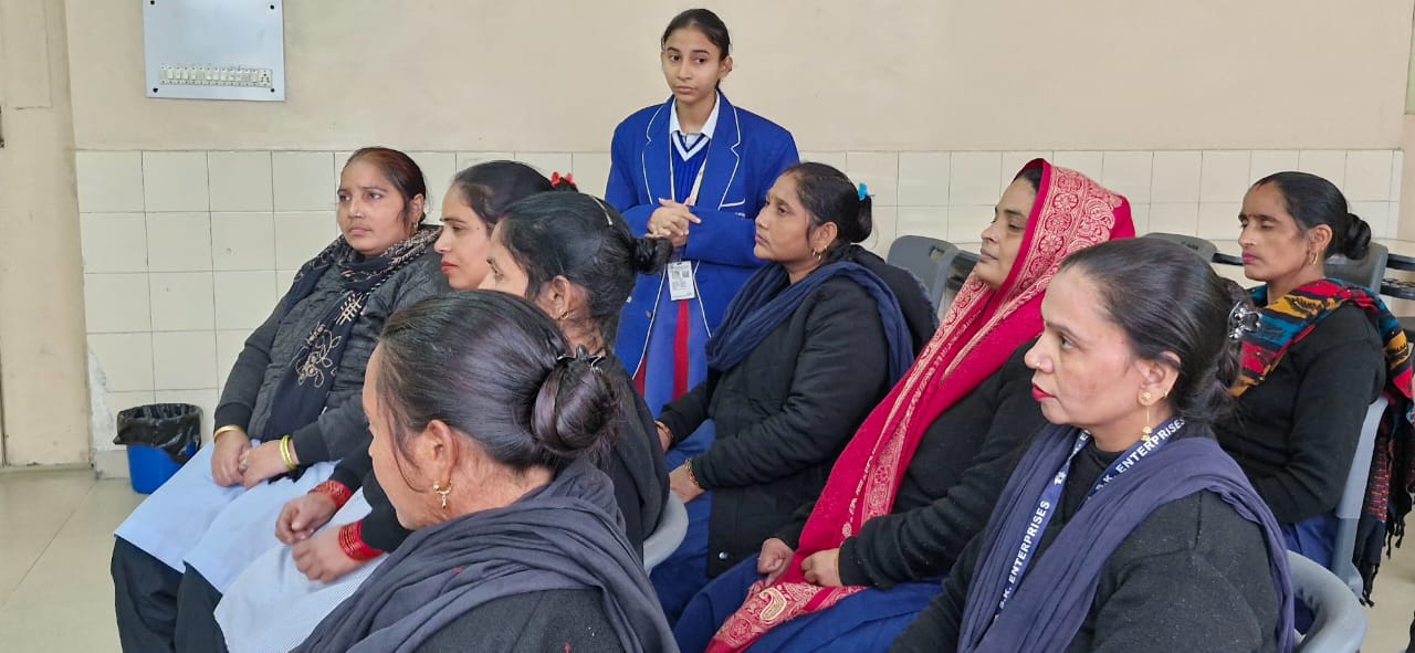 Personal Hygiene Workshop Organized by Interact Club